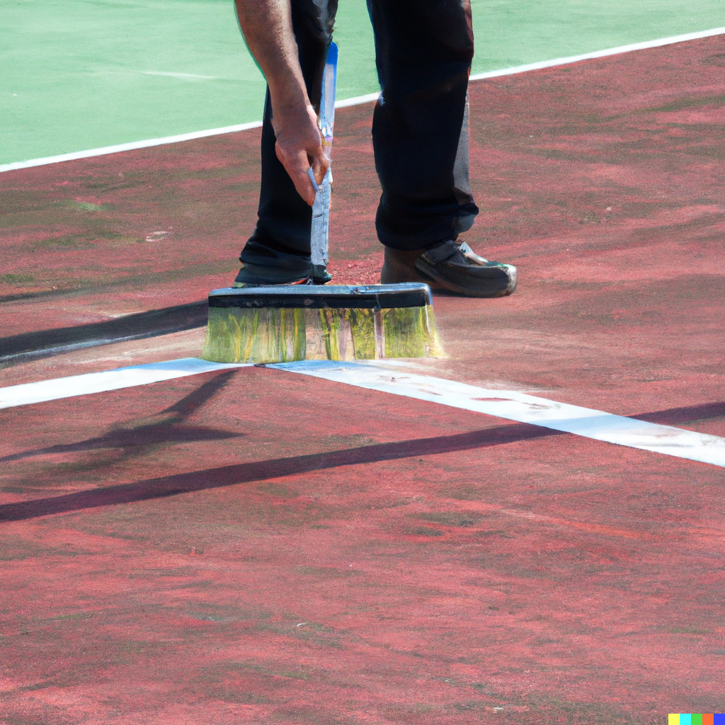 Tennis Court Cleaning American Safe Wash